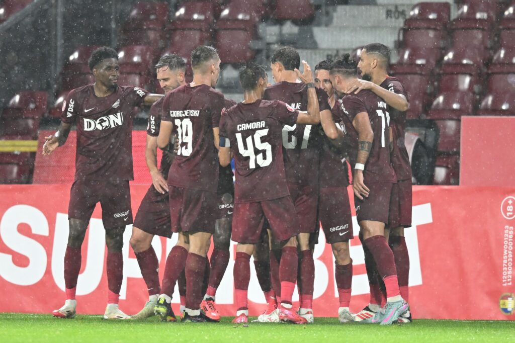 Remiză spectaculoasă între CFR Cluj și FC Botoșani: Ardelenii au condus de trei ori