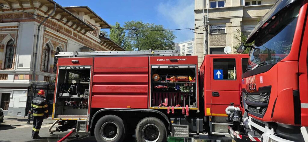 interventie incendiu