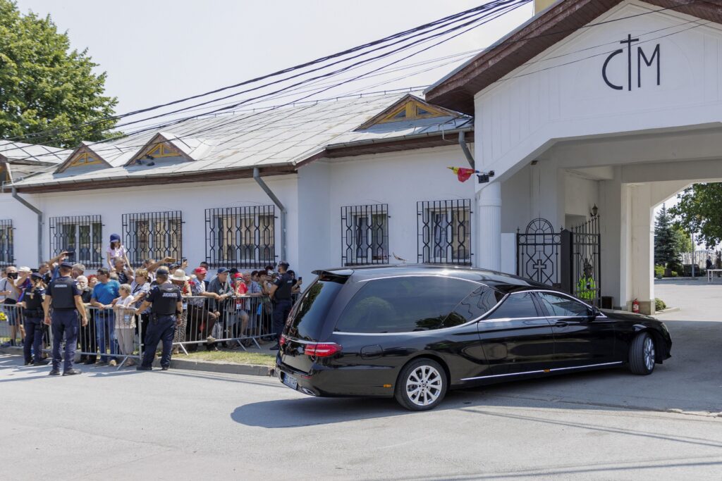 masina funerara cimitir Iliescu