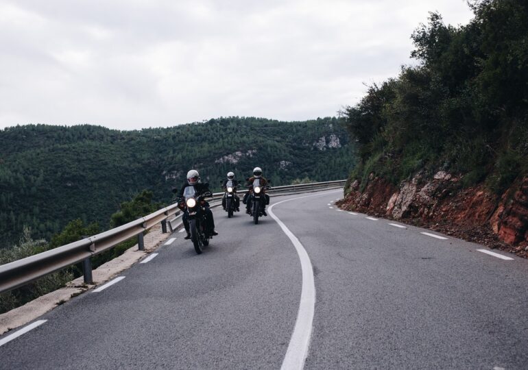 Un motociclist a fost mușcat de urs pe Transfăgărășan