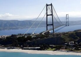 Italia aprobă construirea celui mai lung pod suspendat din lume. Va avea aproape 4 km și va lega Sicilia de Peninsulă