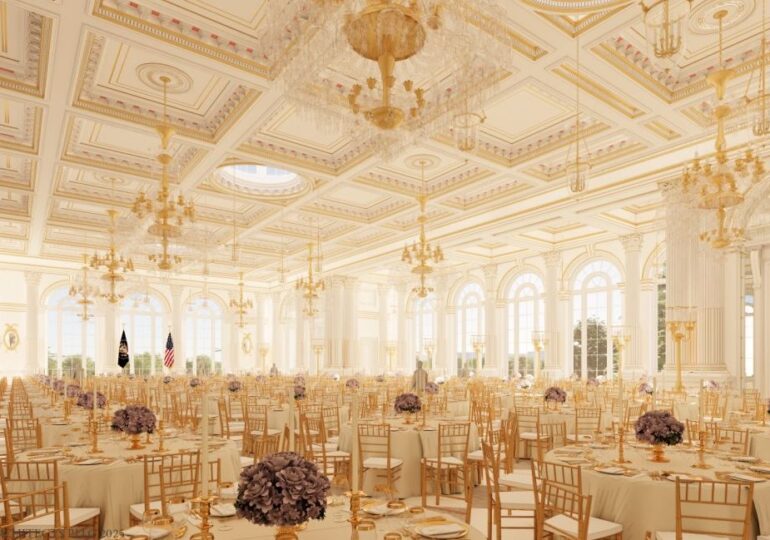 Proiect de lux la Casa Albă: Trump investește 200 de milioane de dolari într-o nouă sală de bal (Foto)