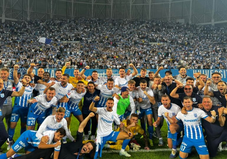 Universitatea Craiova știe cu cine va juca în Conference League: Grupă echilibrată pentru olteni