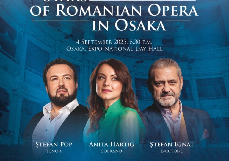 Gala Stele ale Operei Românești la Osaka: Mari voci din România cântă pe scena Expo 2025 Osaka