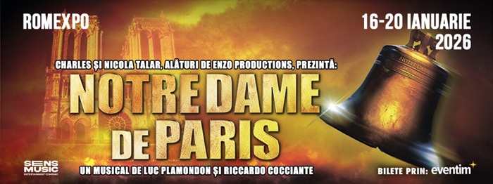 Pentru prima dată în România: musicalul original legendar „Notre-Dame de Paris”