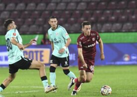 Superliga: CFR Cluj și UTA Arad, egal plin de tensiune