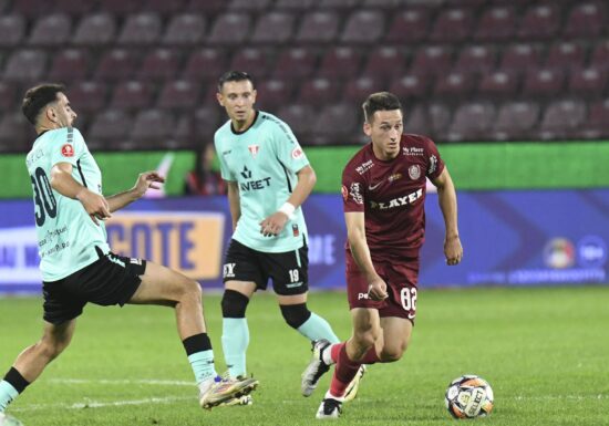 Superliga: CFR Cluj și UTA Arad, egal plin de tensiune