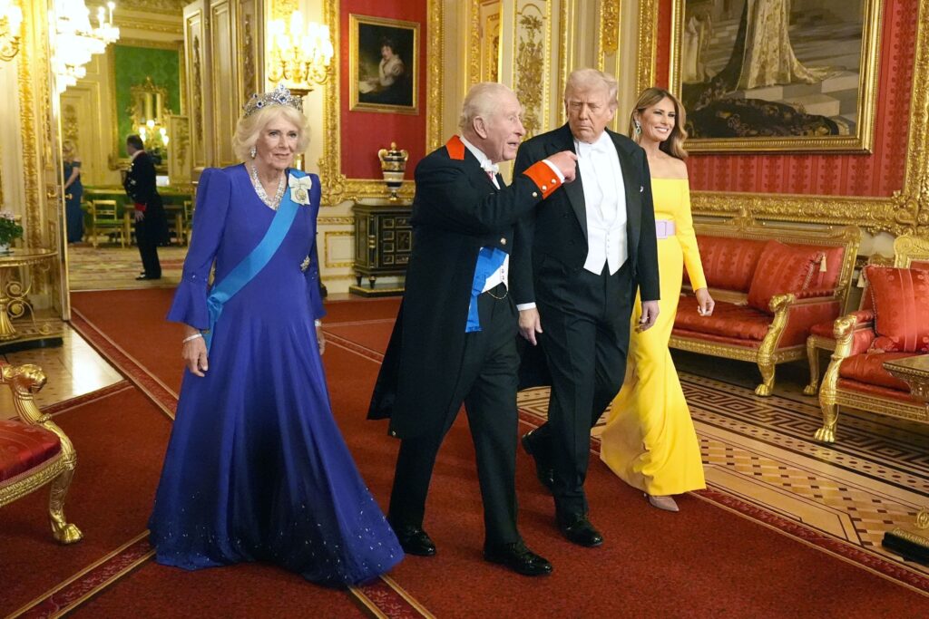 Donald Trump Regele Charles