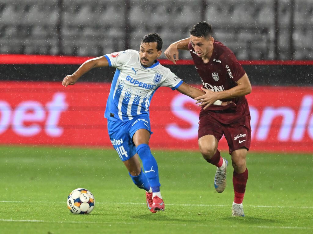 Fotbalist de la CFR Cluj, pe lista de transferuri a unei rivale din Superliga