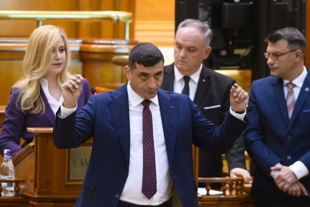 BUCURESTI - PARLAMENT - MOTIUNE DE CENZURA