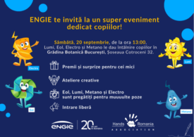 ENGIE aduce energia distracției în mijlocul naturii: eveniment special pentru copii și familii, la Grădina Botanică din București