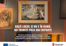 Dacă locul ei nu e în ramă, nu trimite poza mai departe: O campanie Salvați Copiii pentru conștientizarea riscurilor și consecințelor distribuirii conținutului explicit cu minori