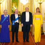 Regele Charles, Regina Camilla, Donald și Melania Trump