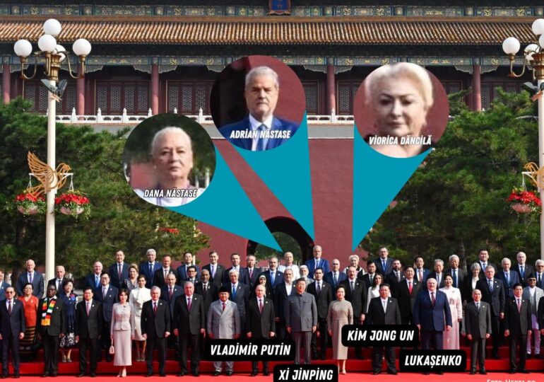 Cum explică Năstase și Dăncilă prezența la parada de la Beijing, unde au apărut alături de Putin, Kim Jong Un și Xi Jinping. Ambasada Chinei le mulțumește
