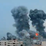 Israel a bombardat un important port din Yemen, controlat de rebelii Houthi (Video)