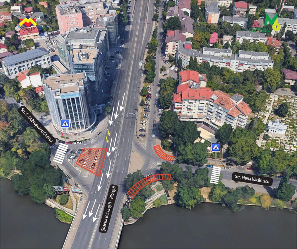 Traficul la intrarea în Capitală se aglomerează și mai mult. Lucrările la stația de metrou ”Otopeni” impun restricții