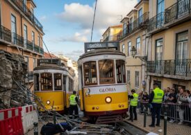 Funicularul din Lisabona a deraiat. Cel puțin 15 morți (Video)