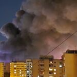 Incendiu la un depozit din Pantelimon: Nor uriaș de fum deasupra Bucureștiului, 4 mesaje Ro-Alert (Foto & Video)