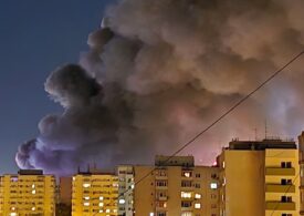 Incendiu la un depozit din Pantelimon: Nor uriaș de fum deasupra Bucureștiului, 4 mesaje Ro-Alert (Foto & Video)