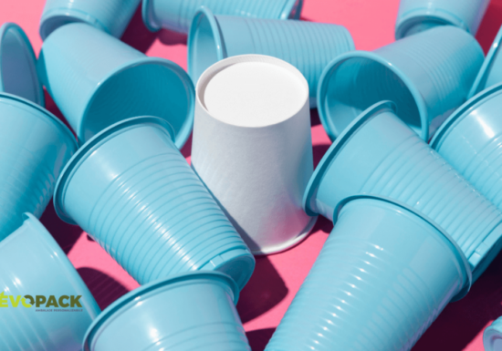 Oferta EVOPACK: pahare de plastic de uz unic pentru cafenele și restaurante din toată România