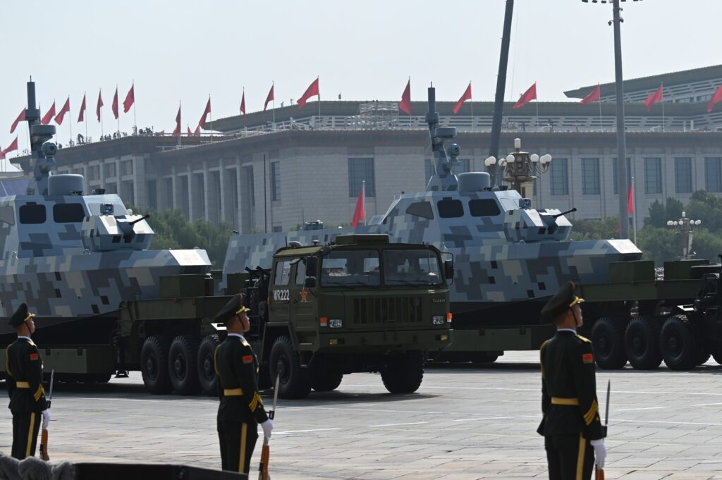 parada militara arme china