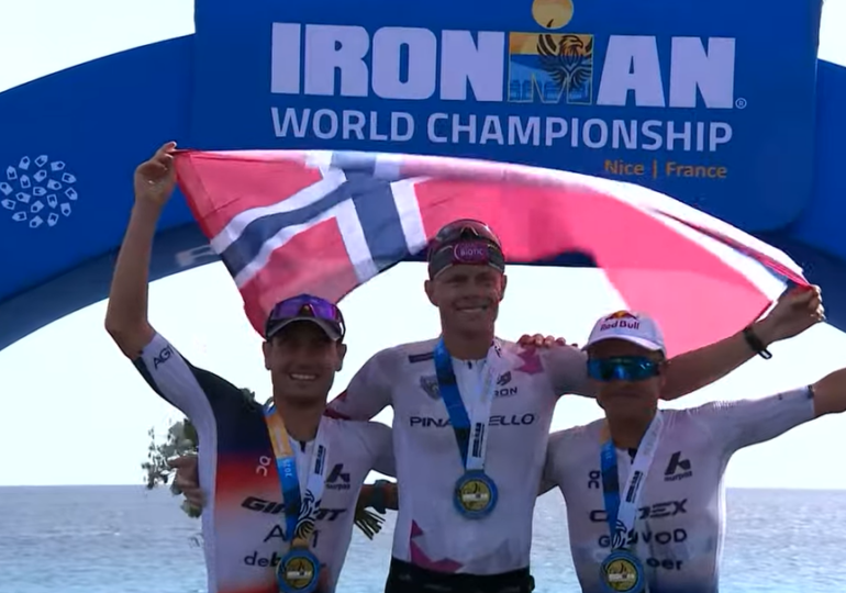 Triplă istorică pentru Norvegia la Campionatul Mondial de Ironman de la Nisa. Casper Stornes este noul rege al triatlonului