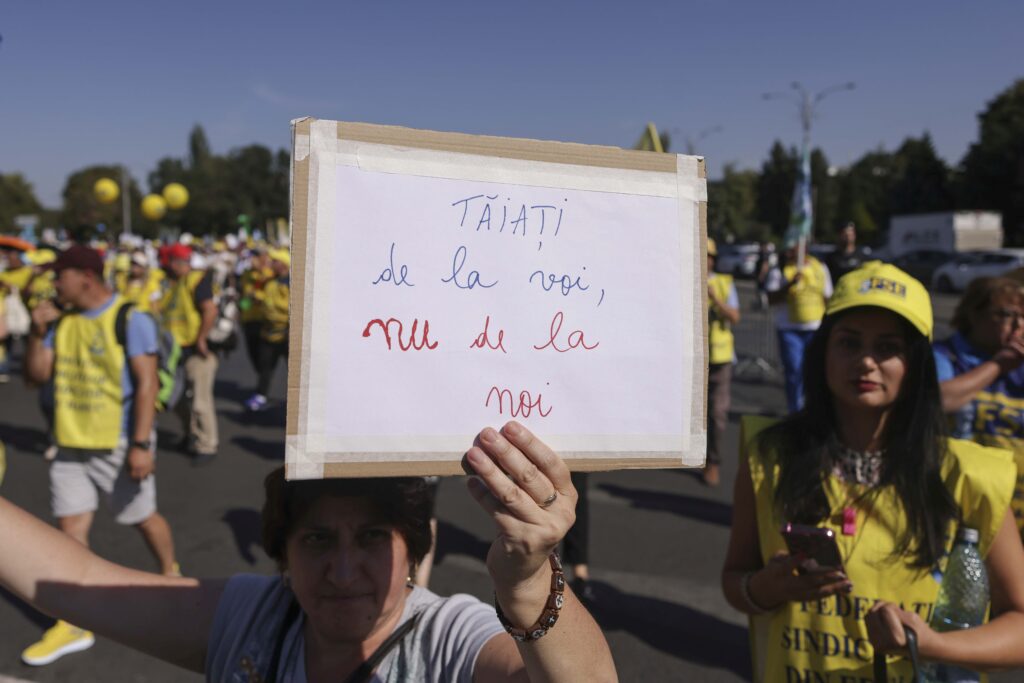 protest educatie