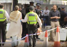 Poliția britanică a reținut peste 400 de manifestanți la un marș pro-Palestina (Video)