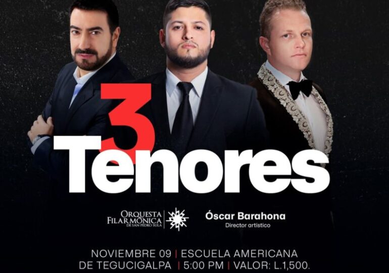 Tenorul ȘTEFAN von KORCH cântă în America Centrală în concertele “Los Tres Tenores,” în noiembrie