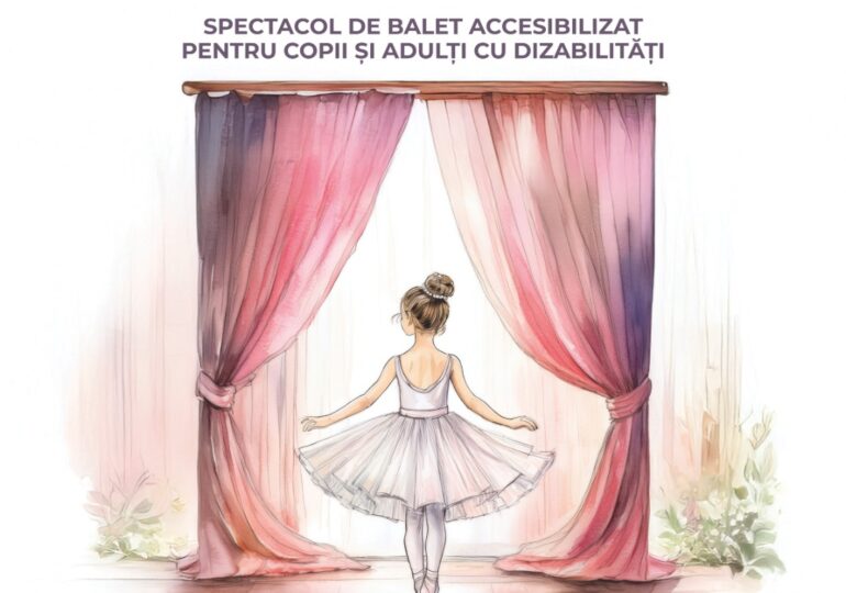 „Dansul pașilor de catifea”, Opera Națională București și Asociația Kinetobebe deschid scena pentru publicul cu nevoi speciale
