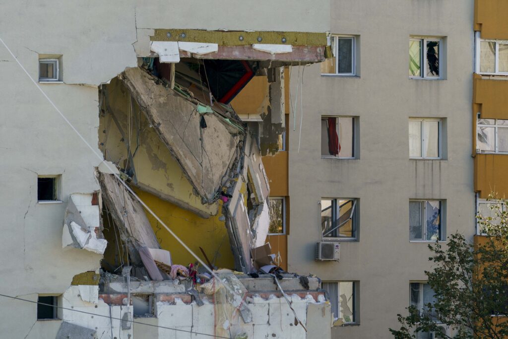 Bloc explodat
