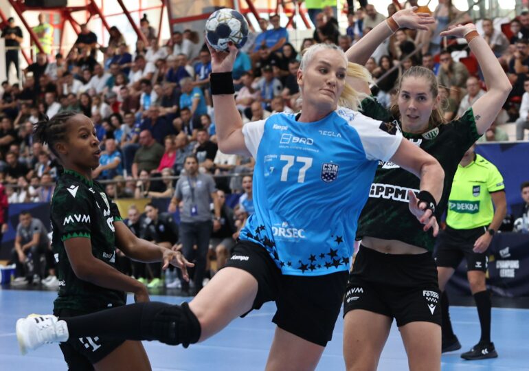 CSM București se impune clar pe teren propriu în Champions League
