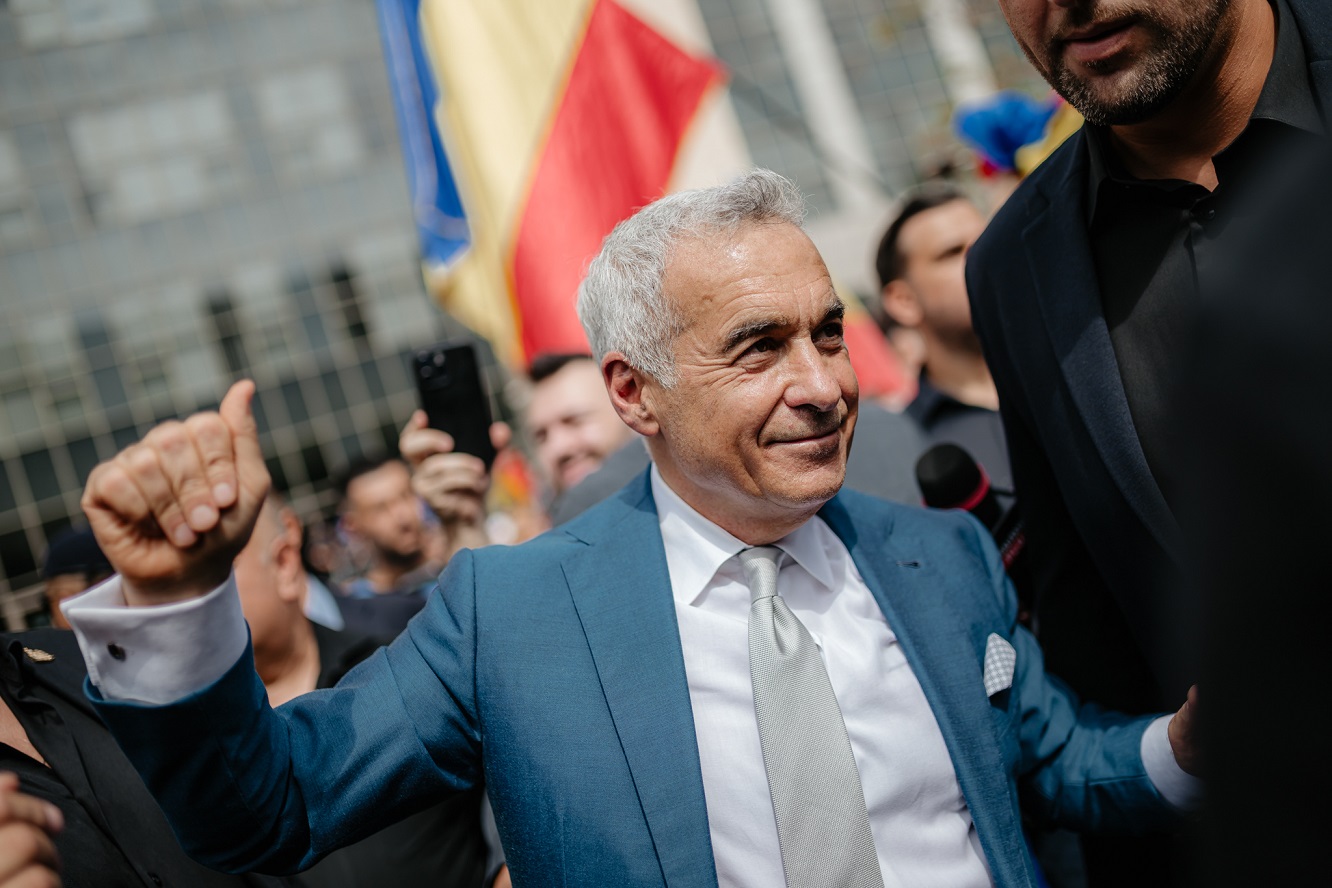 Călin Georgescu a fost audiat într-un nou dosar privind salutul legionar