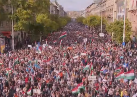 Mii de oameni, la două manifestații rivale în Budapesta. Orbán: Nu vom muri pentru Ucraina! Liderul opoziției: Țara e condusă prin frică (Video)