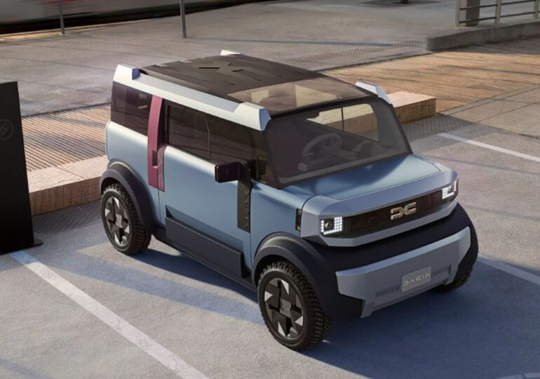Cum arată Dacia Hipster, mini-mașina electrică de 15.000 de euro (Foto&Video)