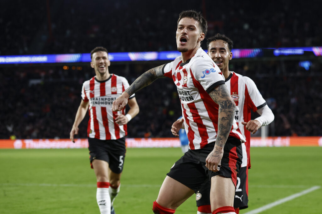 Dennis Man a marcat în NEC Nijmegen – PSV Eindhoven, dar echipa românului a fost eliminată din Cupa Olandei