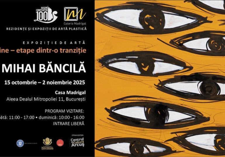 Galeria Madrigal deschide expoziția artistului Mihai Băncilă