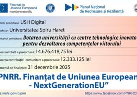 Universitatea Spiru Haret investește peste 14,6 milioane de lei în digitalizarea educației prin proiectul USH Digital