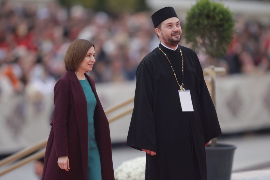 Maia Sandu Catedrală