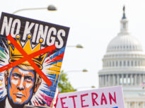 „No Kings”: Milioane de oameni au protestat față de agenda „autoritară” a lui Trump (Foto)