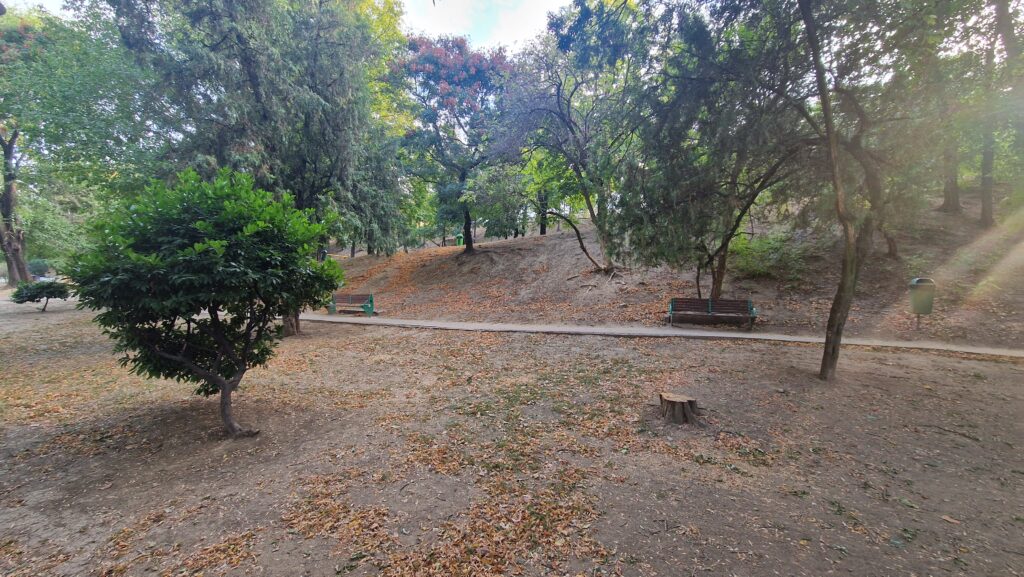 Parc Romniceanu 2 fara iarba
