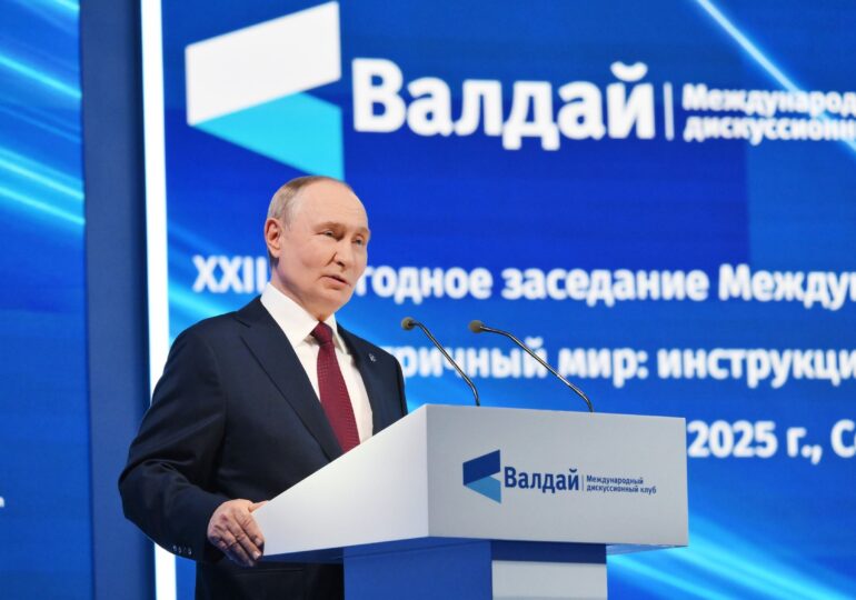Vladimir Putin attacks Romania for the loss of Moldova