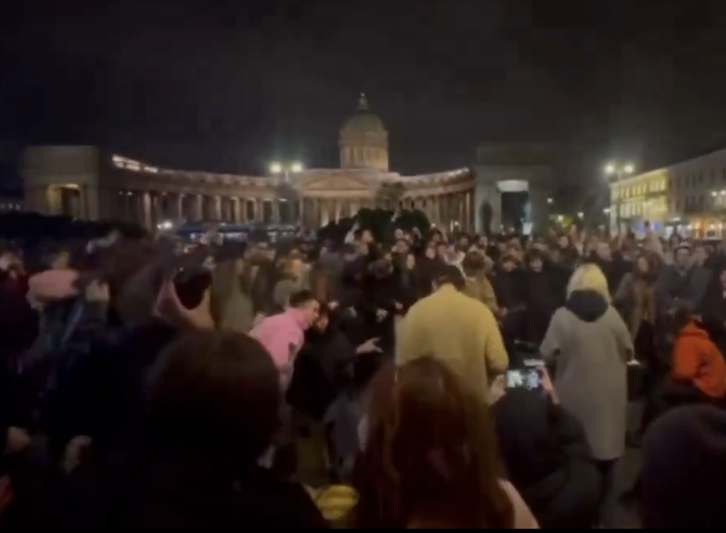 SanktPetersburgProteste