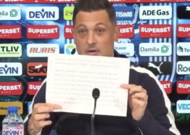 Mirel Rădoi, furios din cauza lui Mircea Lucescu: A printat hârtia și a adus-o în fața jurnaliștilor