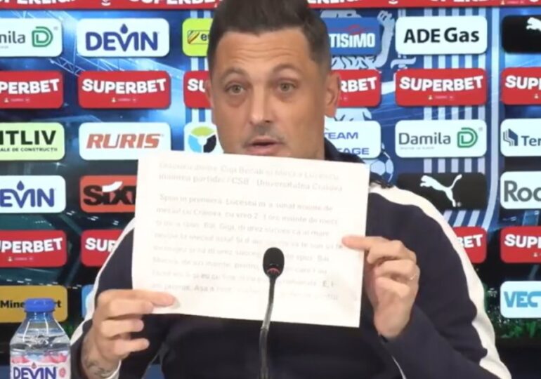 Mirel Rădoi, furios din cauza lui Mircea Lucescu: A printat hârtia și a adus-o în fața jurnaliștilor