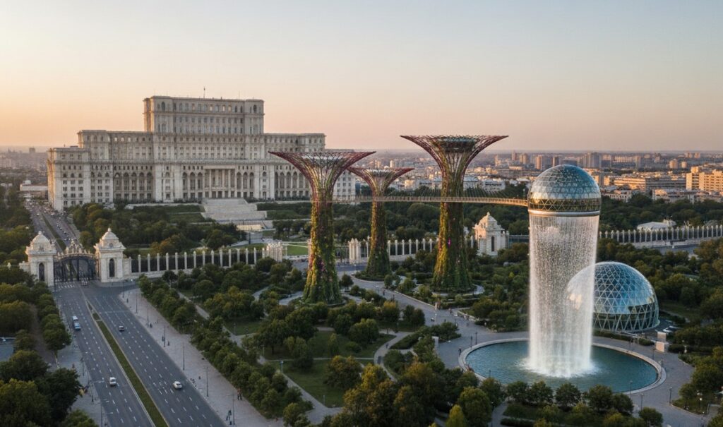 Se construiesc turnuri futuriste ca-n Singapore, în Parcul Izvor? Cine și ce proiect pregătește. Ce spun PMB, arhitecții și cetățenii