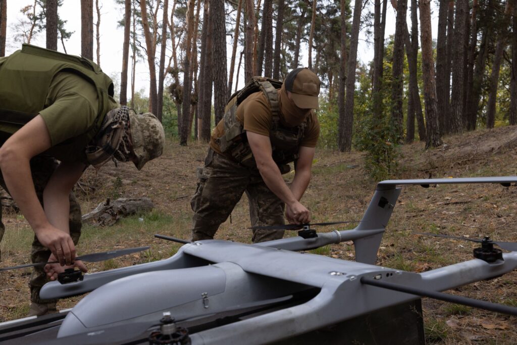 Ukrainian Troops Deploy Poseidon Drone - Ukraine