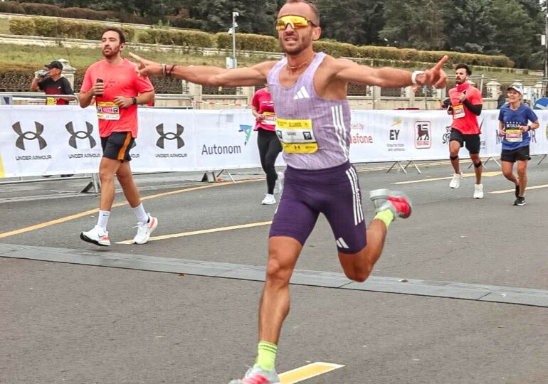 Nicolae Soare, după recordul istoric la maraton: "M-am luptat mai mult cu timpul. La final, am explodat"