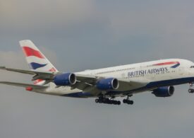 A British Airways plane made an emergency landing at Otopeni: 4 passengers, intoxicated with smoke