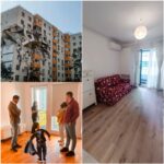 Patru familii afectate de explozia din Rahova au fost mutate în locuințe complet utilate